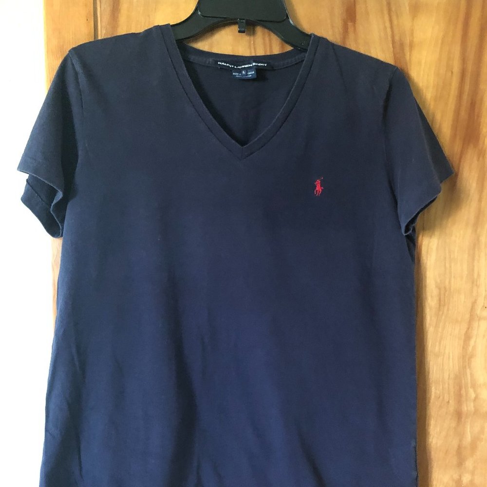 Women's navy t-shirt
